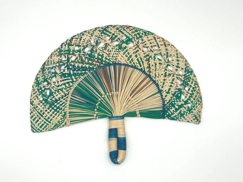 Abanico de palma de iraca